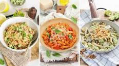 gezonde pasta maaltijd