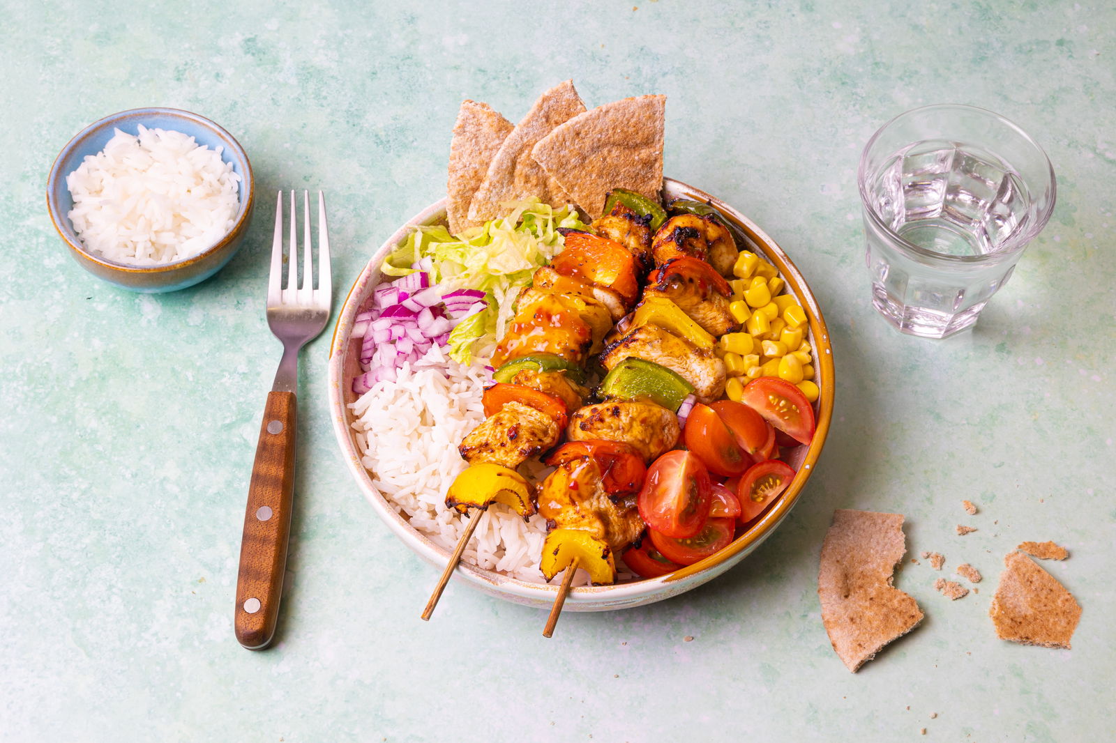 lekkere gezonde maaltijd