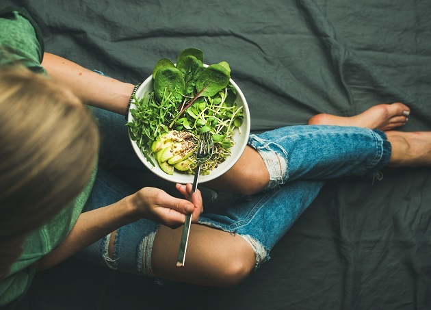 afvallen door vegetarisch eten