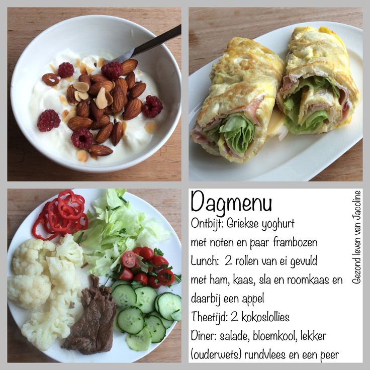 dagmenu dieet